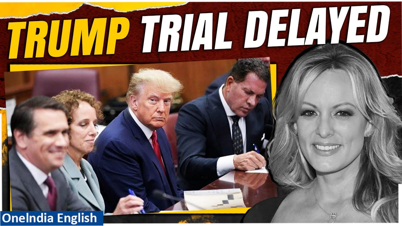 U.S. Presidential Elections: Donald Trump Hush Money Trial Delayed At least Until April | Oneindia