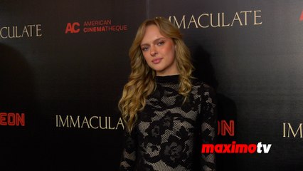 Jessica Belkin "Immaculate" Los Angeles Premiere Red Carpet Arrivals