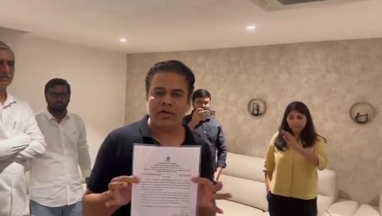 तेलंगाना में पूर्व सीएम केसीआर के बेटे दी ED को धमकी, बहन की गिरफ्तारी से थे नाराज