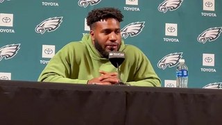 Eagles' DE Bryce Huff on Being an UDFA