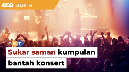 Sukar persatuan saman kumpulan bantah konsert, kata peguam