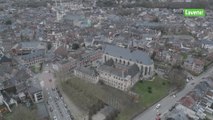 Le Brabant wallon vu du ciel : Nivelles et l’ancien couvent des Récollets