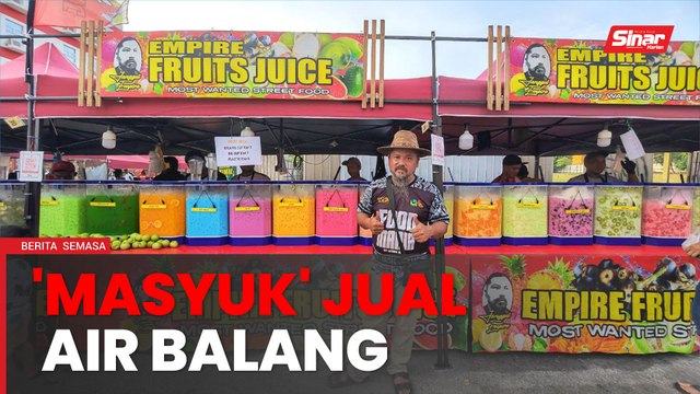 Ramadan: Raih RM10,000 sehari jual air balang