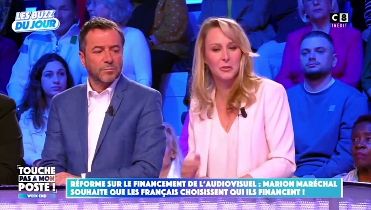 Marion Méréchal dénonce dans TPMP les aides à la presse distribuée  par l'Etat, en particulier à des journaux de gauche