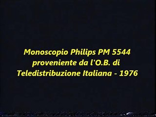 Teledistribuzione Italiana Pullman Philips O.B.  di regia mobile. - 1976