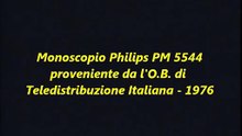 Teledistribuzione Italiana Pullman Philips O.B.  di regia mobile. - 1976