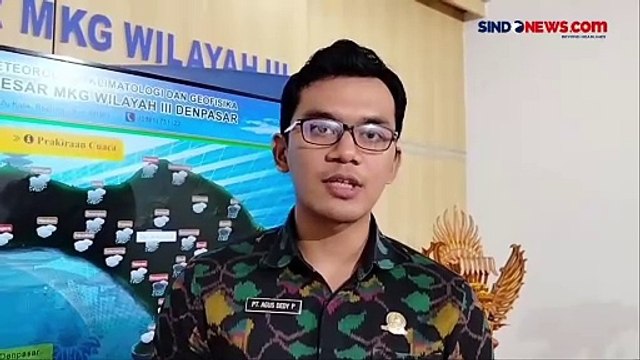 Gelombang Tinggi Terjang Perairan Bali Akibat Fenomena Bibit Siklon Tropis