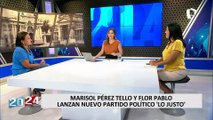 Marisol Pérez Tello y Flor Pablo sobre su nuevo partido político: 