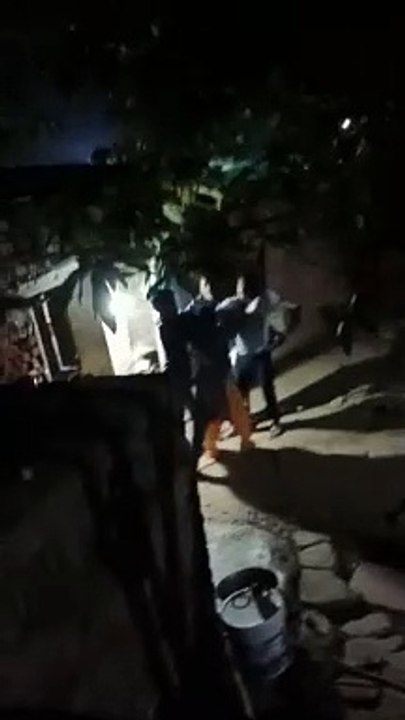 बेटों ने मां को लाठी-डंडों से पीटा, वीडियो वायरल
