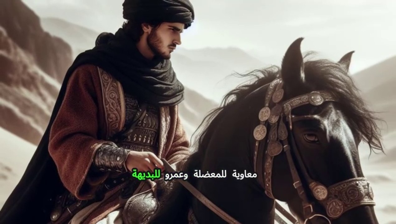 قصة داهية العرب عمرو بن العاص