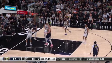 Jokic delivers effortless alley-oop pass