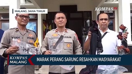 Marak Perang Sarung di Malang, Polisi Amankan Pelaku