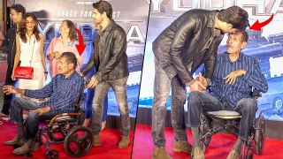 Sidharth Malhotra Takes Care of His Father