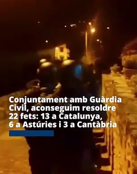 Macropoerativo conjunto de la Guardia Civil y l...