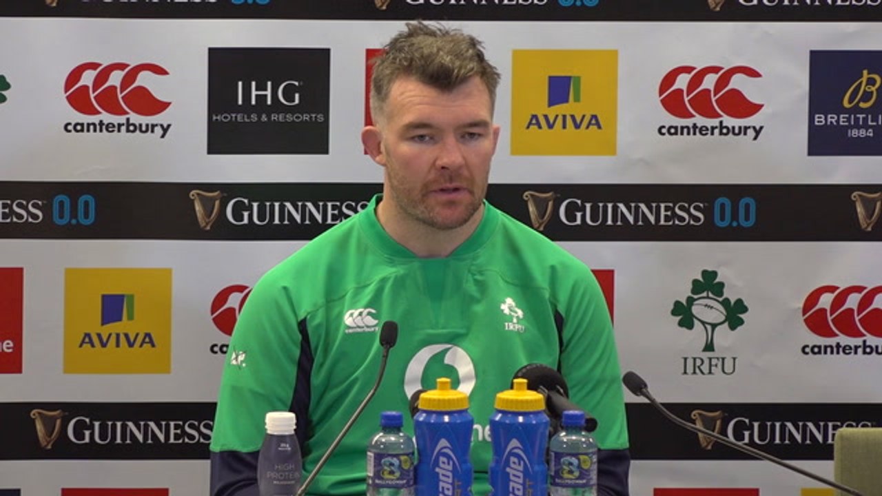 Ireland Captain Peter O'Mahony Previews Saturday's Guinness Six Nations Match Against Scotland