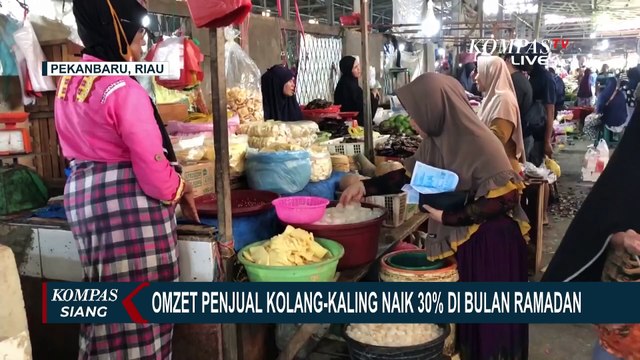 Pekan Pertama Bulan Ramadan, Omzet Penjual Kolang-Kaling Naik hingga 30 Persen!