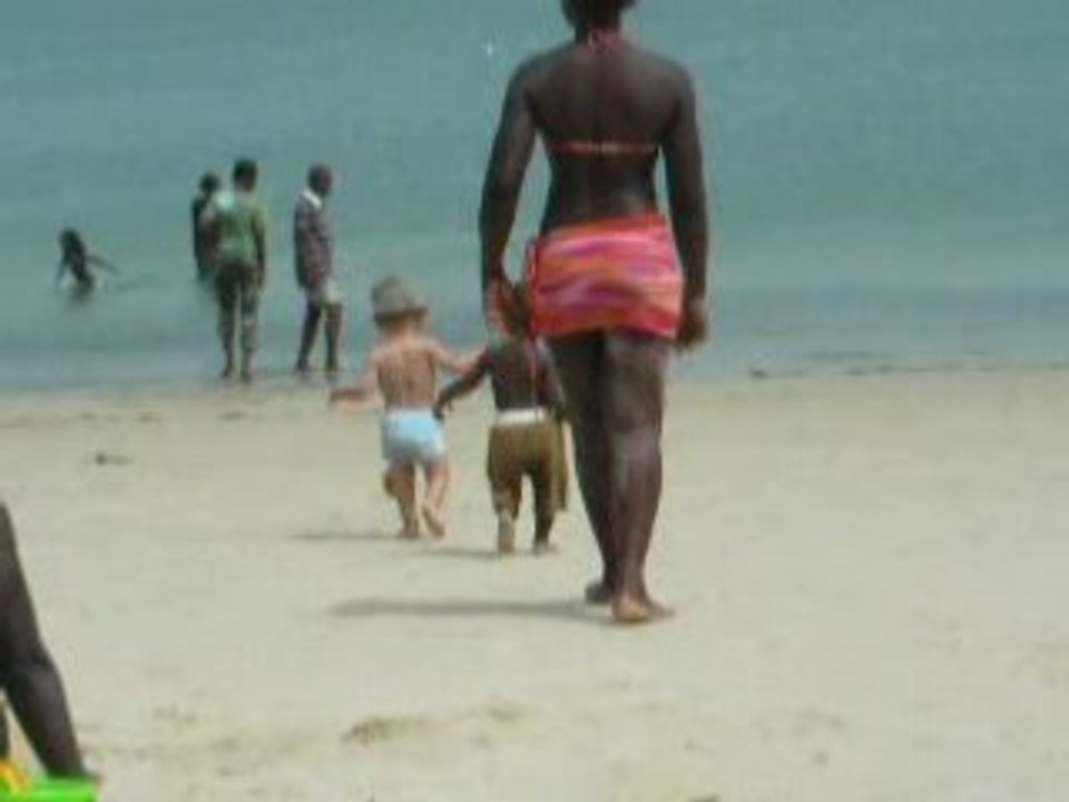 foot a la plage