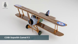 COBI Great War | 2987 --- Sopwith Camel F.1 --- unboxing and pure build --- part 1
