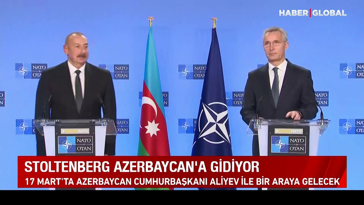 Stoltenberg Azerbaycan'a gidiyor