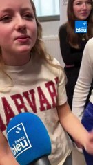 Avec des jeunes Nancéiens qui interviewent l'athlète Benjamin Choquert pour un podcast