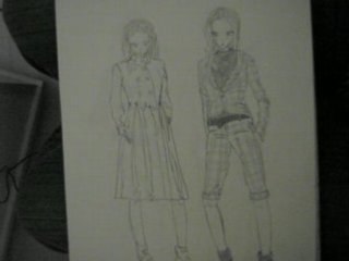 Dessins "défilé de mode"