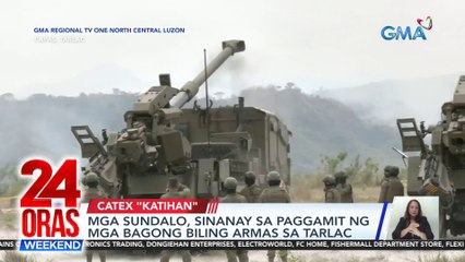 Mga sundalo, sinanay sa paggamit ng mga bagong biling armas sa Tarlac | 24 Oras Weekend
