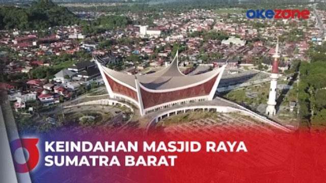Jadi Ikon Kota Padang, Intip Keindahan Masjid Raya Sumatra Barat