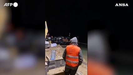 Nave Open Arms con aiuti umanitari arrivata nelle acque di Gaza