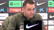 Xavi Hernández habla de lo que dijo sobre la prensa tras ganar al Nápoles