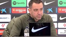 Rueda de prensa de Xavi Hernández, previa al Atlético de Madrid vs. FC Barcelona