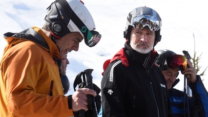 El Rey Felipe VI esquía este fin de semana en Formigal