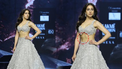 Sara Ali Khan का Lakme Fashion Week में दिखा खूबसूरत अंदाज़