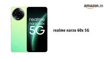 realme narzo 60X 5GStellar Green6GB128GB Storage  Up to 2TB External Memory  50 MP AI Primary Camera  Segments only 33W Supervooc Charge  Amazonin Electronics