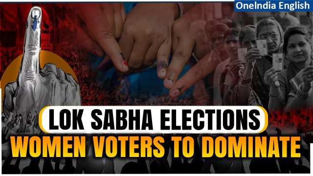 Lok Sabha Elections 2024: 97 Crore Registered Voters | Women Voters Lead in 12 States |Oneindia News