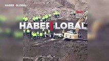 Erzincan'da heyelanın meydana geldiği maden sahasında ilk iz: Kayıp işçilerin pikabı bulundu