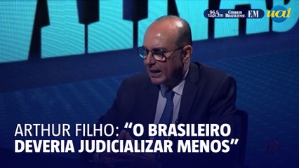 "O brasileiro judicializa demais as questões", diz José Arthur Filho