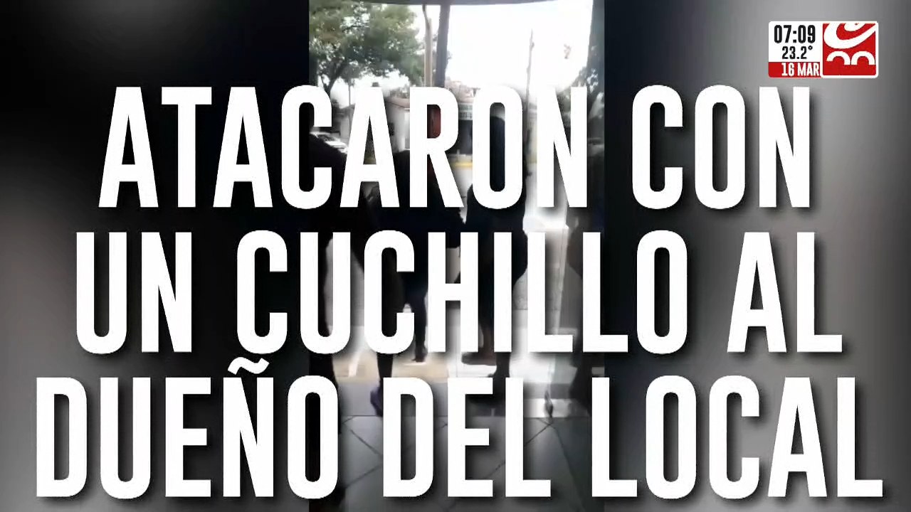Mecheras quedan filmadas cuando atacan con un cuchillo a dueño de un localocal