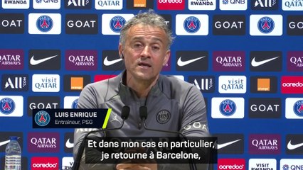 Luis Enrique : "Les favoris se trouvent dans l'autre partie de tableau"