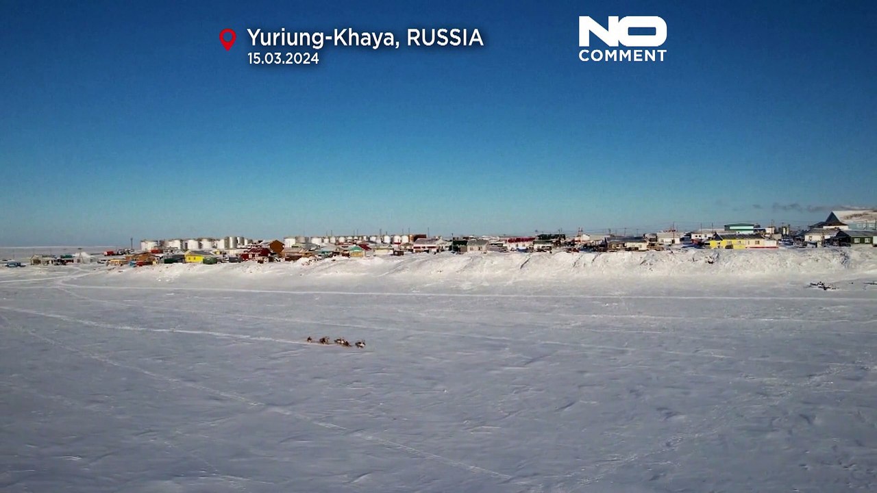 Im Renntierschlitten zum Wahllokal