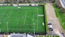 Drone footage of King George V Playing fields in Cosham