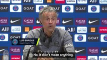 'La Remontada' meant nothing to PSG's Luis Enrique