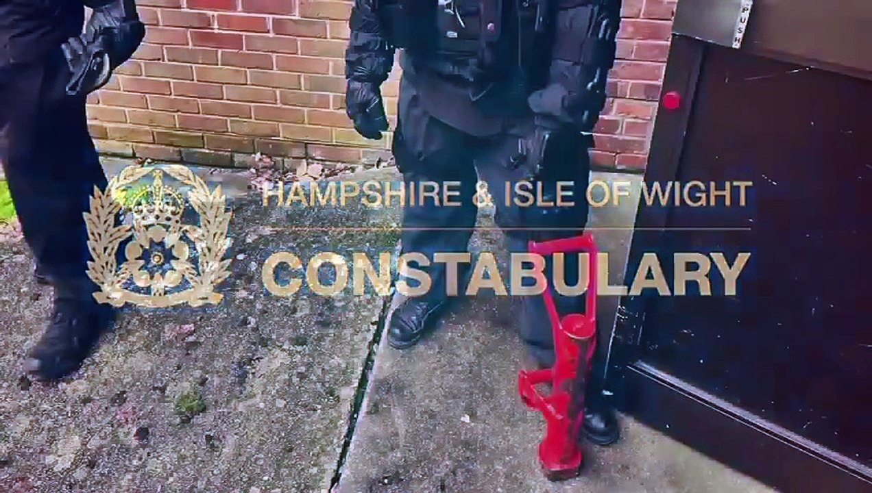 Police drugs raid in Portsmouth during county lines operation