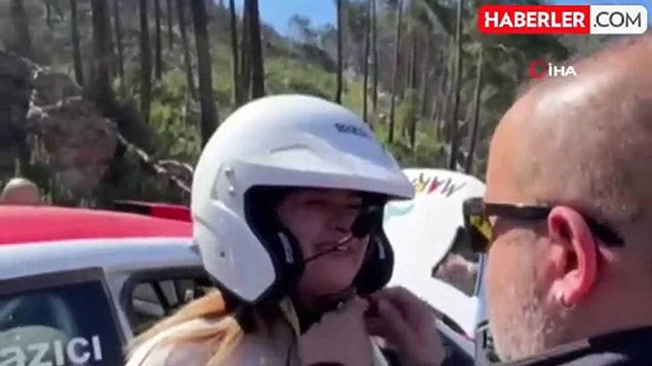 Marmaris'te başkan adayı Yazıcı, basın mensupları ile ralli yaptı