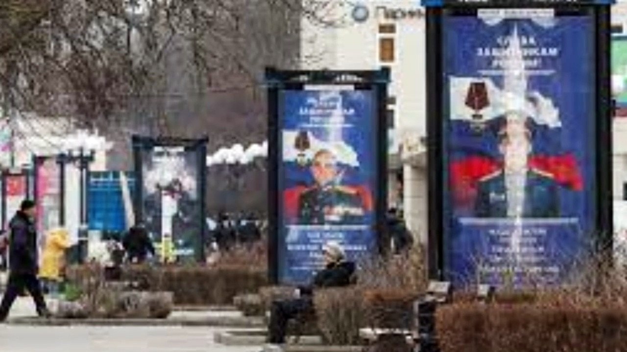 In Belgorod, Russian city hit hardest by war, Putin is still running strong
