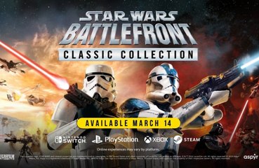 Download Video: 'STAR WARS Battlefront Classic Collection' developers thanked fans for 