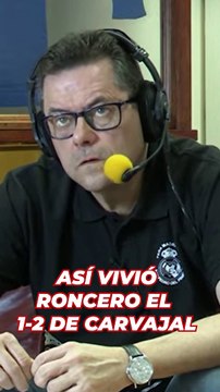 Roncero se acuerda de Mbappé en el gol de Carvajal