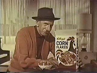 1966 Jimmy Durante Kellogg's Corn Flakes TV commercial