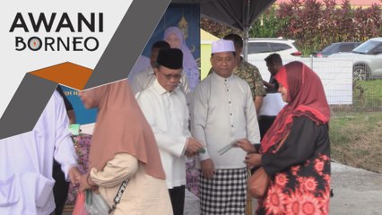 Lebih 700 asnaf di Semporna terima bantuan tunai dan bakul makanan