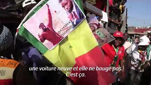 Présidentielle au Sénégal: l'opposant Sonko et son candidat en campagne en Casamance