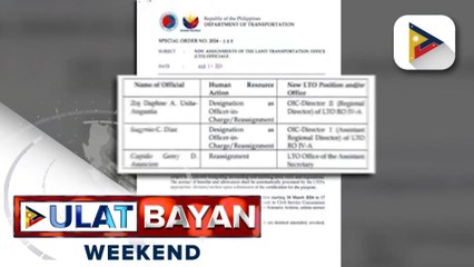 Regional Director ng LTO-4A, sinibak makaraang ireklamo sa Office of the President